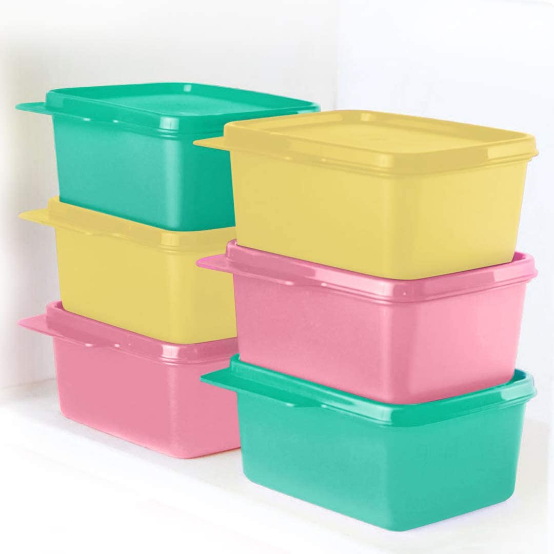 Amazon.com: Tupperware Square Refrigerator Container Keep Tab